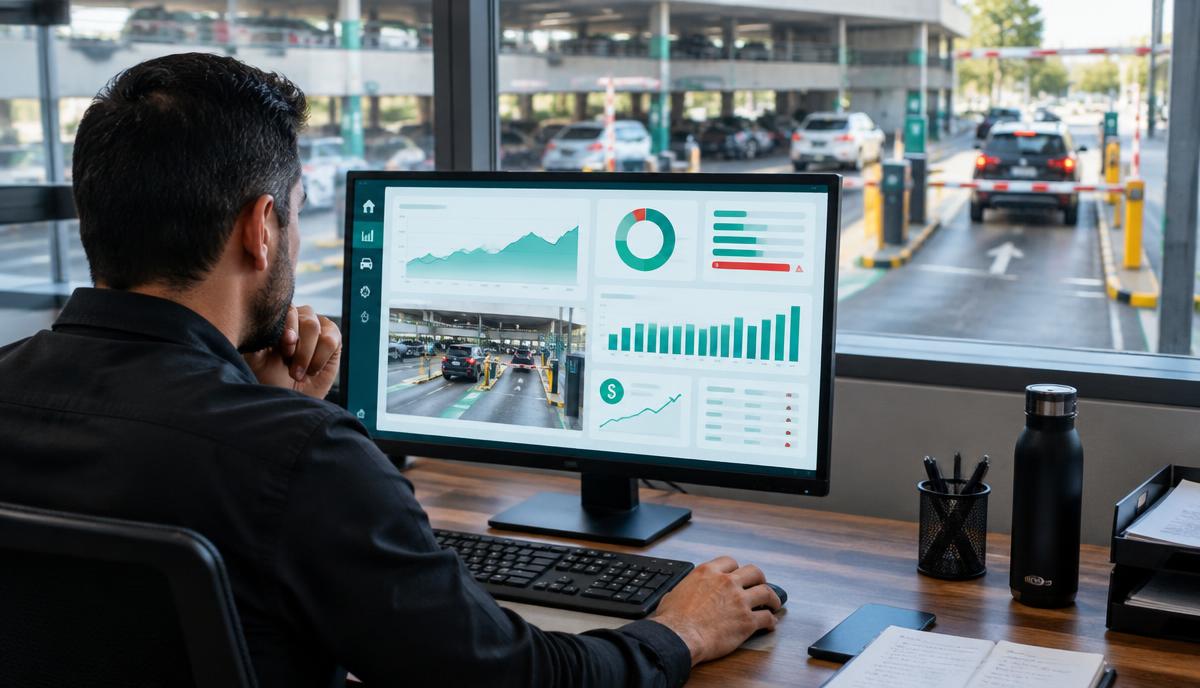 Gestão do acesso de veículos em uma empresa